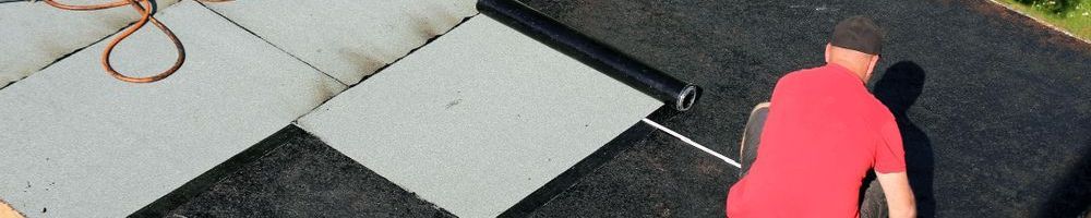 Bitumen dak geplaatst door dakdekker in Leiderdorp